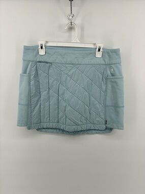 Smartwool Light Blue Quilted Performance Skirt - Women